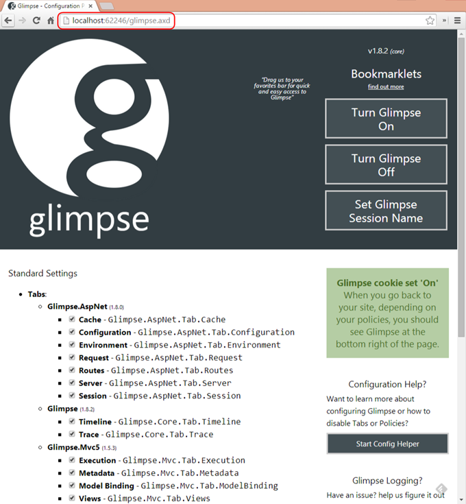 glimpse-axd-example
